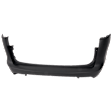 Rear Primed Bumper Cover, Type 2