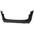 Rear Primed Bumper Cover, Type 2, CAPA CERTIFIED