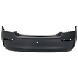 Sedan Rear Primed Bumper Cover