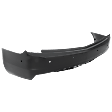 Rear Primed Bumper Cover, Luxury Model