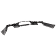 Rear, Lower Textured Bumper Cover