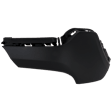 Rear, Driver Side Bumper End, Primed Plastic