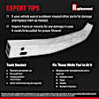 Rear Bumper Reinforcement, Aluminum, Impact Bar