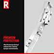 Rear Bumper Reinforcement, Aluminum, Impact Bar, CAPA CERTIFIED