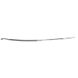 Rear, Driver or Passenger Side Bumper Trim, Chrome
