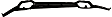 Rear, Lower Valance, Bumper Cover, Textured