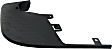 Driver Side, Lower Bumper Step Pad, Black