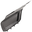 Rear Hitch Cover, Textured, For Models With Single or Dual Exhaust