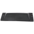 Rear Hitch Cover, Gloss Black, Plastic, Except V Model