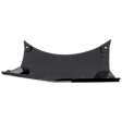 Rear Hitch Cover, Gloss Black, Plastic, Except V Model
