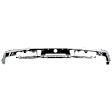 Step Bumper, Chrome Face Bar Only; With pad provision Without mounting bracket(s)