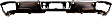 2018 GMC Sierra 1500 - Step Bumper, For Models With Parking Aid Sensor, Chrome, Face Bar Only; With pad provision, Without mounting bracket(s)