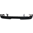 Chrome Step Bumper, Face Bar and Pads, With Corner Step , Without Hitch Draw Bar