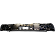 Chrome Step Bumper, Face Bar and Pads, With Corner Step , Without Hitch Draw Bar