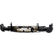 Chrome Step Bumper, Face Bar and Pads, With Corner Step , Without Hitch Draw Bar