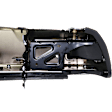 2014-2018 Chevrolet Silverado 1500 - Step Bumper, Chrome, Face Bar and Pads, With Corner Step, Without Hitch Draw Bar, Without Mounting Bracket(s), With Parking Aid Sensor Holes, Steel, For Models With Single Rear Wheels