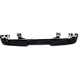 Chrome Step Bumper, Face Bar and Pads, With Corner Step and Hitch Draw Bar