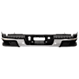 Step Bumper, Chrome, Face Bar and Pads, For Models with Parking Aid Sensor Holes