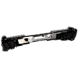 Step Bumper, Chrome, Face Bar and Pads, For Models with Parking Aid Sensor Holes