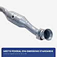 Front Catalytic Converter, 1.4L, 4Cyl, Federal EPA Standard, 46-State Legal (Cannot ship to CA, CO, NY or ME), Direct Replacement Series, Direct Fit