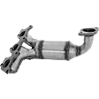 Front, Passenger Side (Firewall Side) Catalytic Converter, Federal EPA, 46-State Cannot ship to/installed in vehicles purchased in CA/CO/NY/ME, Firewall Side, 2.7L Engine