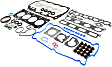 Engine Gasket Set, Overhaul, 4 Cyl., 2.4L Engine, Turbocharged, DOHC, 16 Valves