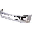 Front Bumper, Chrome, For Models with Fog Lights and Parking Aid Sensor