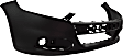 Front Primed Bumper Cover, Without Tow Hook Hole, CAPA Certified