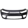 Front Primed Bumper Cover, For Models With Hood Scoop, CAPA CERTIFIED