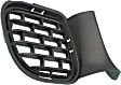 Front, Passenger Side Bumper Grille, Textured Black