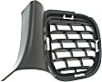 Front, Driver Side Bumper Grille, Textured Black