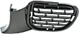 Front, Driver Side Bumper Grille, Textured Black