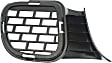 Front, Driver Side Bumper Grille, Textured Black