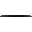 Front, Center Bumper Trim, Textured Black