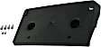 Front License Plate Bracket, Rebel Model