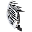 2022 Ram 1500 Big Horn - Grille, Chrome Shell with Dark Gray Insert, Type 2, For Models Without Surround View Camera, CAPA Certified