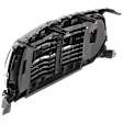 2022 Ram 1500 Big Horn - Grille, Chrome Shell with Dark Gray Insert, Type 2, For Models Without Surround View Camera, CAPA Certified