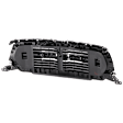 2022 Ram 1500 Big Horn - Grille, Chrome Shell with Dark Gray Insert, Type 2, For Models Without Surround View Camera, CAPA Certified