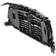 2022 Ram 1500 Big Horn - Grille, Chrome Shell with Dark Gray Insert, Type 2, For Models Without Surround View Camera, CAPA Certified