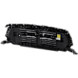2022 Ram 1500 Big Horn - Grille, Black Shell with Gray Insert, Type 1, For Models Without Surround View Camera, CAPA Certified