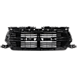 2022 Ram 1500 Big Horn - Grille, Black Shell with Gray Insert, Type 1, For Models Without Surround View Camera, CAPA Certified