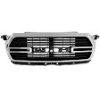 Grille Chrome Shell with Black Insert CAPA Certified