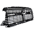 Grille Textured Black Shell and Insert CAPA Certified