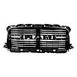 2021 Ram 2500 Limited - Grille, Textured Black Shell and Insert, CAPA Certified