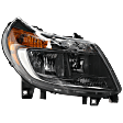 Passenger Side Headlight, with Bulb, Halogen, Base Model, without Daytime Running Light, CAPA Certified