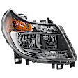 Passenger Side Headlight, with Bulb, Halogen, Base Model, with Daytime Running Light, CAPA Certified