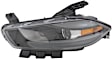Driver Side Headlight, with Bulb, Halogen, Black Interior, GT/SE/SXT Models