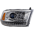 Passenger Side Headlight, with Bulb, HID/Xenon, with HID bulb and ballast