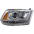 Passenger Side Headlight, with Bulb, HID/Xenon, with HID bulb and ballast
