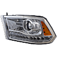 2018 Ram 2500 - Driver Side HID/Xenon With bulb(s), For Models With Factory Projector Type Headlights, OE Replacement